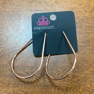 Paparazzi Rose Gold Hoop Earrings